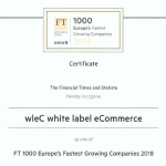 “FT1000 Fastest Growing Companies Europe 2018”