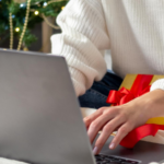 Weihnachtsgeschäft im Ticketshop