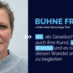 BÜHNE FREI für Berit Baumhoff